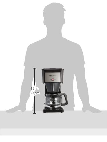 10 Cup Home Drip Coffee Brewer, Fast Brewing, Black