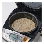 Micom 3 cup compact rice cooker warmer multiple settings stainless steel retractable cord easy transport