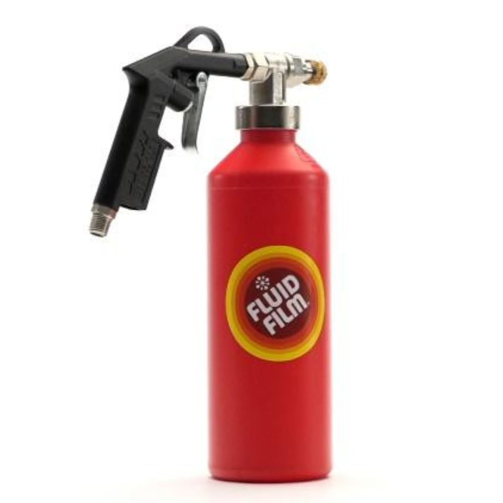 FFSG spray gun applicator kit for undercoating rust prevention and protective coating spray