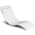 In pool lounge chair waterproof and weighted chaise lounger outdoor pool furniture for patio or Baja shelf