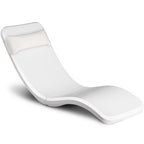 In pool lounge chair waterproof and weighted chaise lounger outdoor pool furniture for patio or Baja shelf