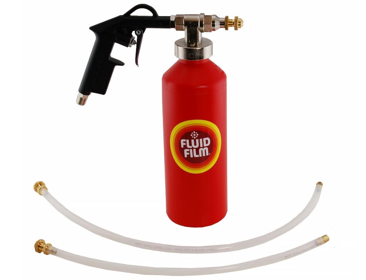 FFSG spray gun applicator kit for undercoating rust prevention and protective coating spray
