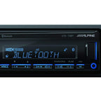 UTE-73BT Mechless Digital Media Receiver with Bluetooth Wireless Technology for Car Stereo