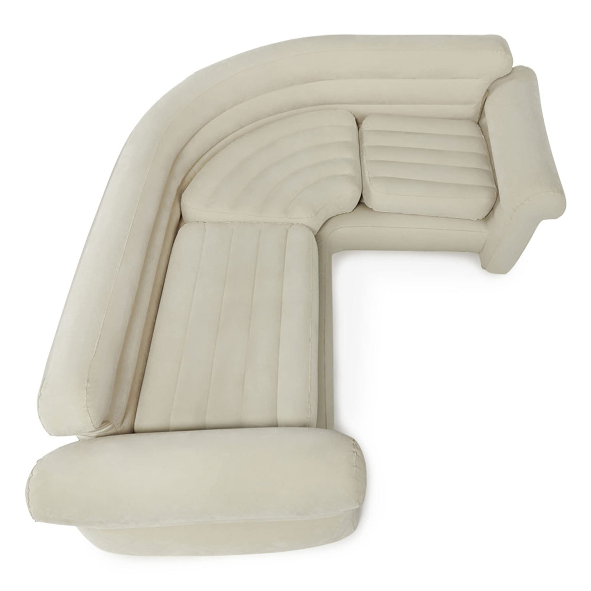 Inflatable Corner Sofa L Shaped Couch Family Lounge Living Room Indoor Outdoor Seating Furniture