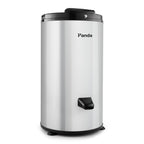 Portable Spin Dryer 3200 RPM 22 lb Capacity Stylish Silver Compact Laundry Solution for Home