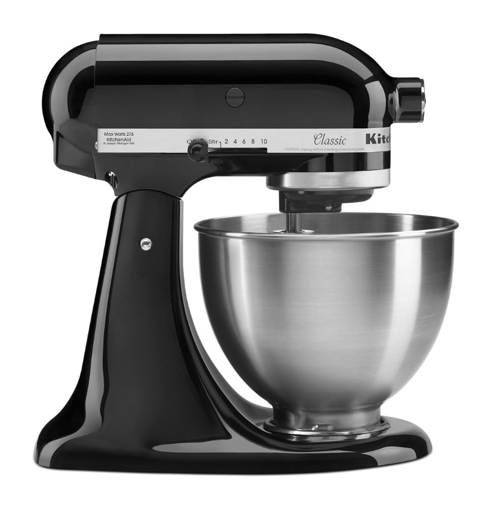 4.5 Qt Tilt-Head Stand Mixer, Classic Series K45SS, Onyx Black