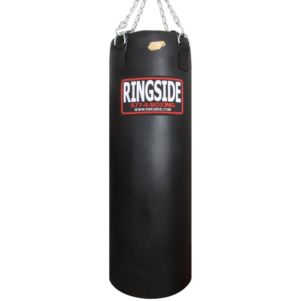 100 lb Powerhide Heavy Bag for Boxing MMA Muay Thai Durable Training Punching Bag 42x14 Home Gym