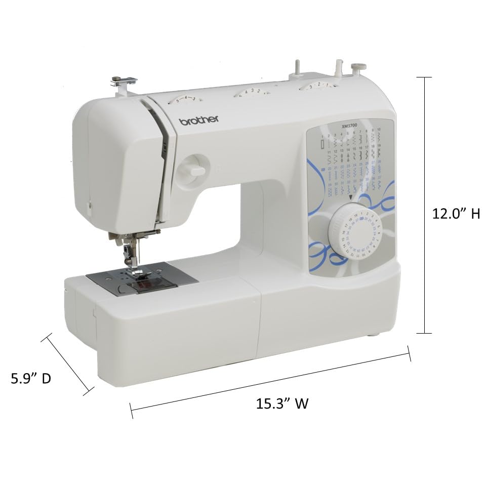 XM3700 sewing machine with 37 built in stitches ideal for beginners and daily sewing projects