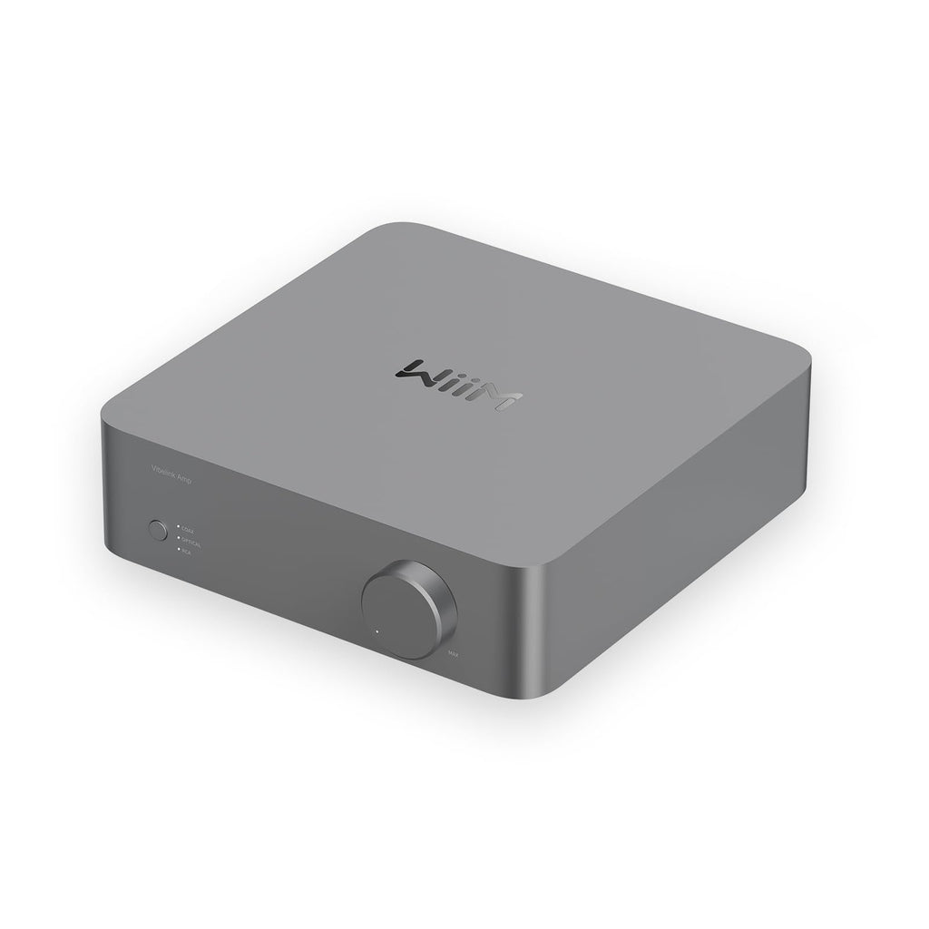 Compact Stereo Amplifier for Passive Speakers, Desktop Home Audio