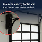Wall Mounted Smart Garage Door Opener with Battery Backup WiFi App and Smartphone Remote Control
