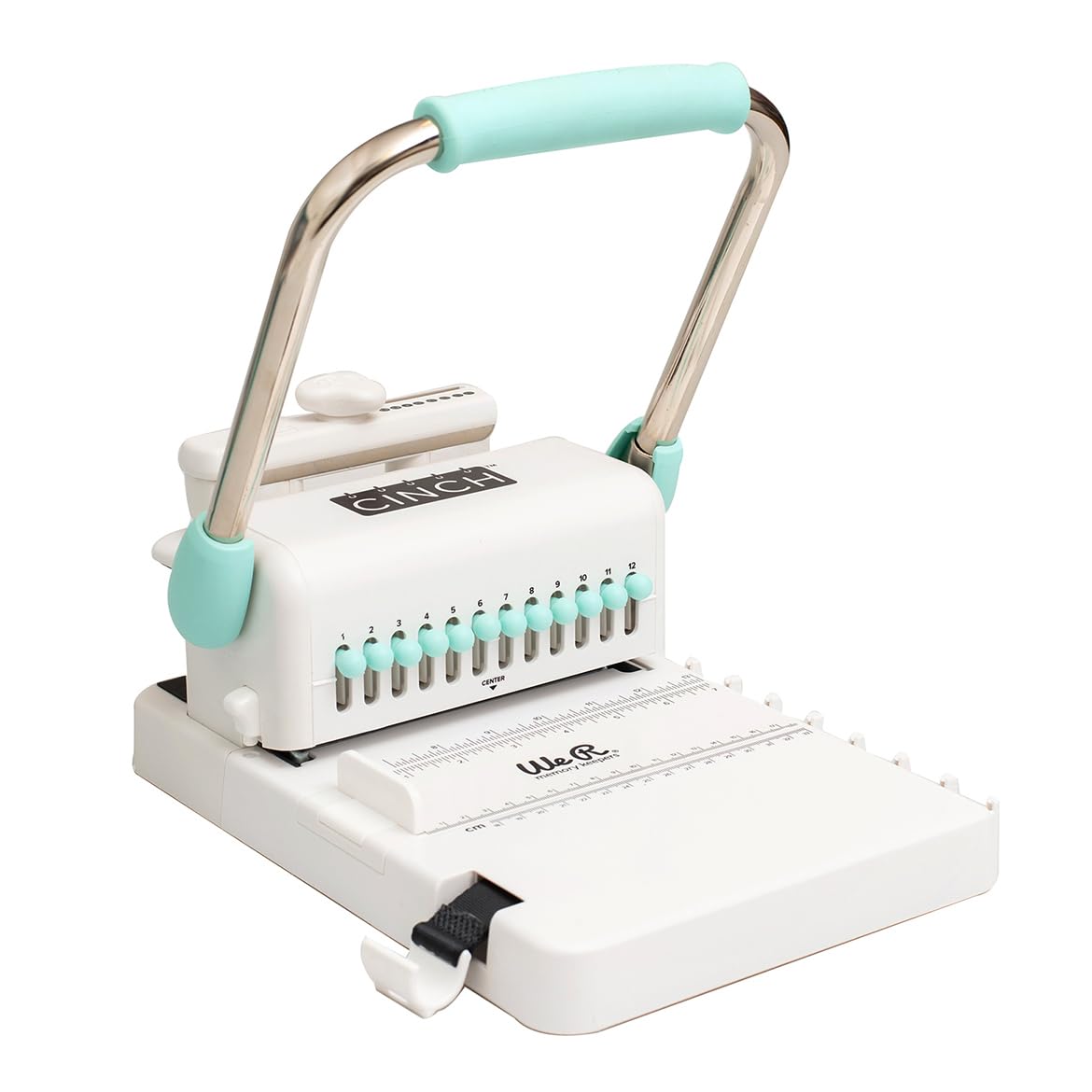 Cinch Book Binding Machine Version 2 Mint Easy to Use Slide Ruler Spiral Binding for Books Notebooks Calendars
