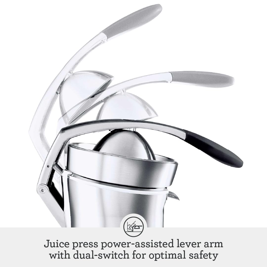 800CPXL Citrus Press Pro Orange Juicer Brushed Stainless Steel Electric Juicer for Fresh Juice