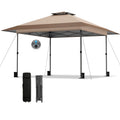 13x13 Pop Up Canopy Tent Instant Outdoor Easy One Push Portable Sun Shelter for Camping Patio