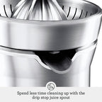 800CPXL Citrus Press Pro Orange Juicer Brushed Stainless Steel Electric Juicer for Fresh Juice