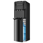 Bottom Loading Water Cooler Dispenser Charcoal Black for Home Office Kitchen and Dorm Room