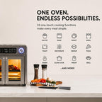 French Door Air Fryer Toaster Oven, 26 Qt Countertop Multi-Function