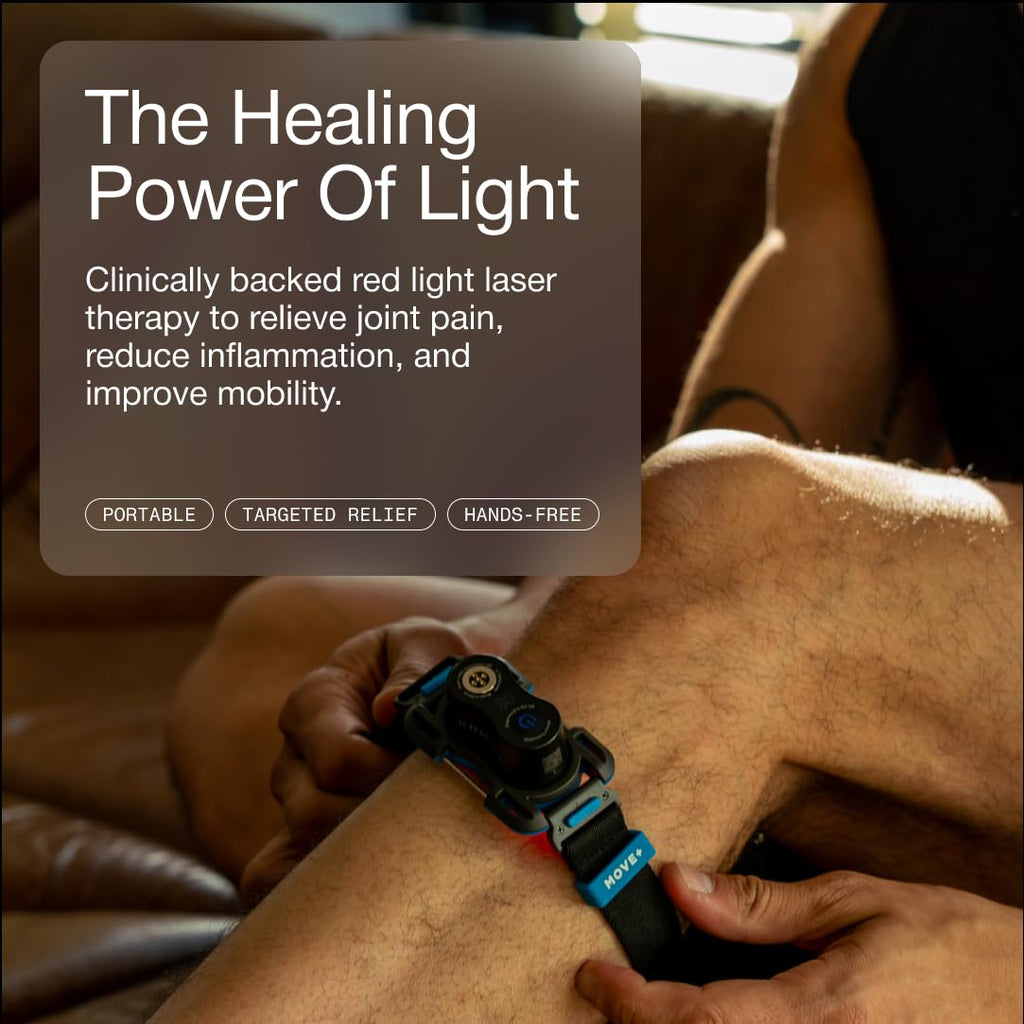 Red light therapy wrap LED light for muscle recovery inflammation joint health mobility portable infrared body