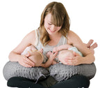 The Pillow 6 uses in 1 twin pillow grey with free travel bag comfortable support cushion multi use