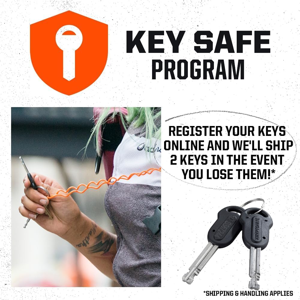 New York Fahgettaboudit Chain 1415 and New York Disc Lock Heavy Duty Motorcycle Bicycle Security Anti Theft