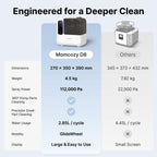 DeepClean D8 Bottle Washer Sterilizer and Dryer Precision Cleaning Machine