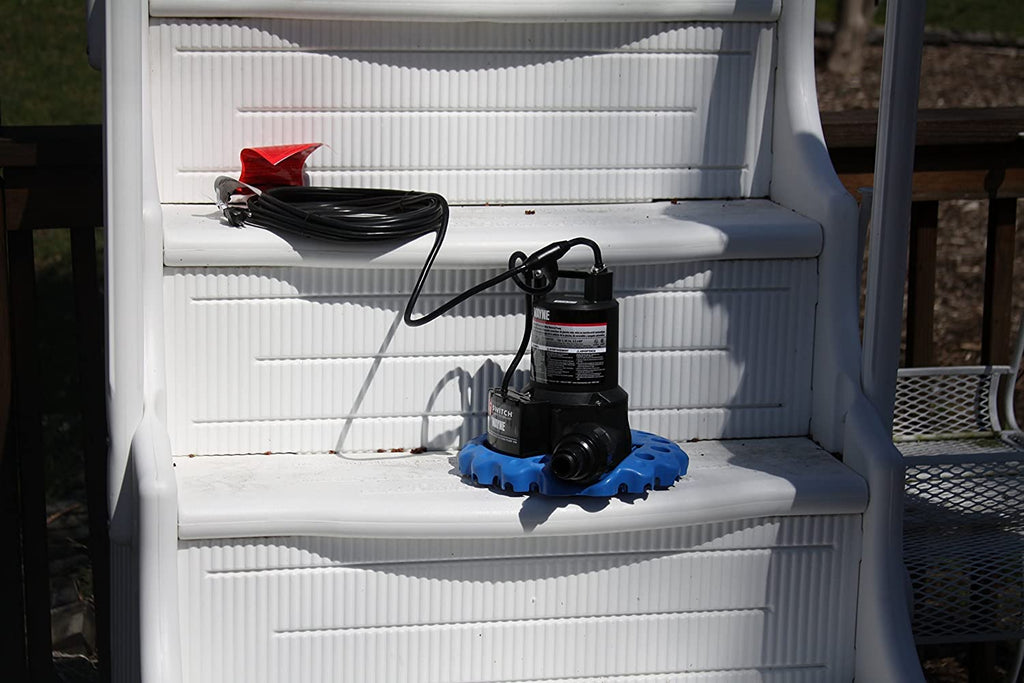 WAPC250 Reinforced Thermoplastic Pool Cover Pump Heavy Duty Submersible Water Removal Pump for Pool Covers