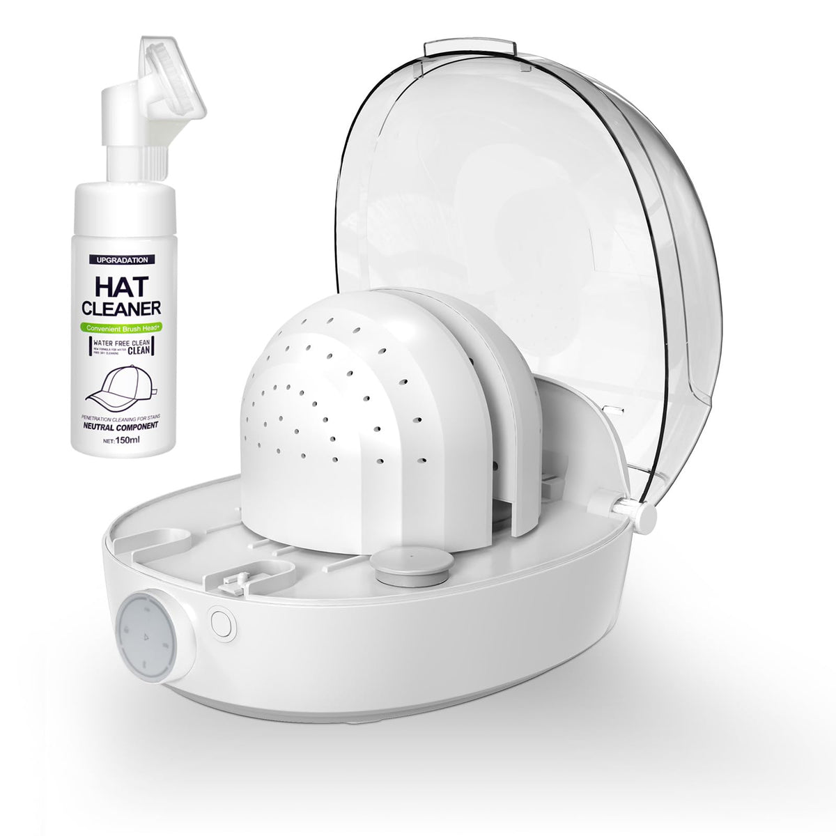 Cap care machine steam hot and cold wind iron dry restore misshapen hat cap natural shape keep clean shaped