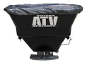 ATVS100 100 lb ATV rear rack mount broadcast spreader for efficient seed and fertilizer spreading