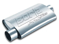 40359 ProXS Universal Performance Muffler 3 Offset Inlet 3 Center Outlet 14 Body 19 Overall T304 SS Reversible