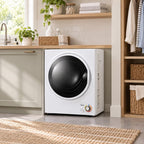 Portable Compact Clothes Dryer 1.5 Cu Ft 850W 120V Small Laundry Dryer for Apartments Dorms RV