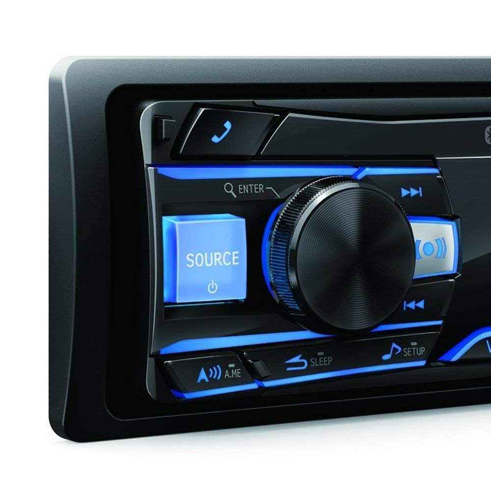 UTE-73BT Mechless Digital Media Receiver with Bluetooth Wireless Technology for Car Stereo