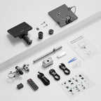 AD246S-M 3 Lens 2160P HDMI Digital Microscope 2000x Magnification for Adults Soldering Repair