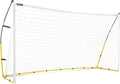 Quickster portable soccer goal backyard field durable Tension Tite frame 2 ply net adjustable click lock poles