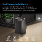Terraform 8 5 in 1 Plant Air Conditioner Auto Cool and Heat for Grow Room Greenhouse Hydroponics