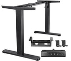 Electric standing desk frame with brushless motor heavy duty adjustable base for max 75 x 35 inch tops
