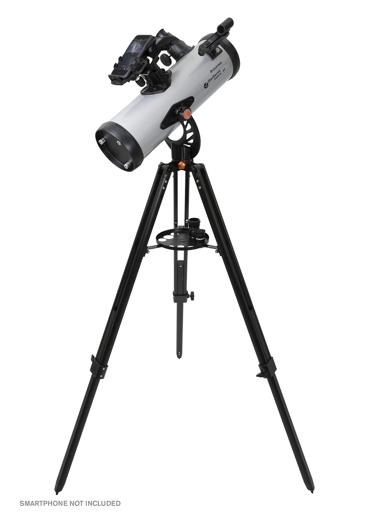 StarSense Explorer LT 114AZ Newtonian Smartphone Guided Telescope for Astronomy Beginners and Adults