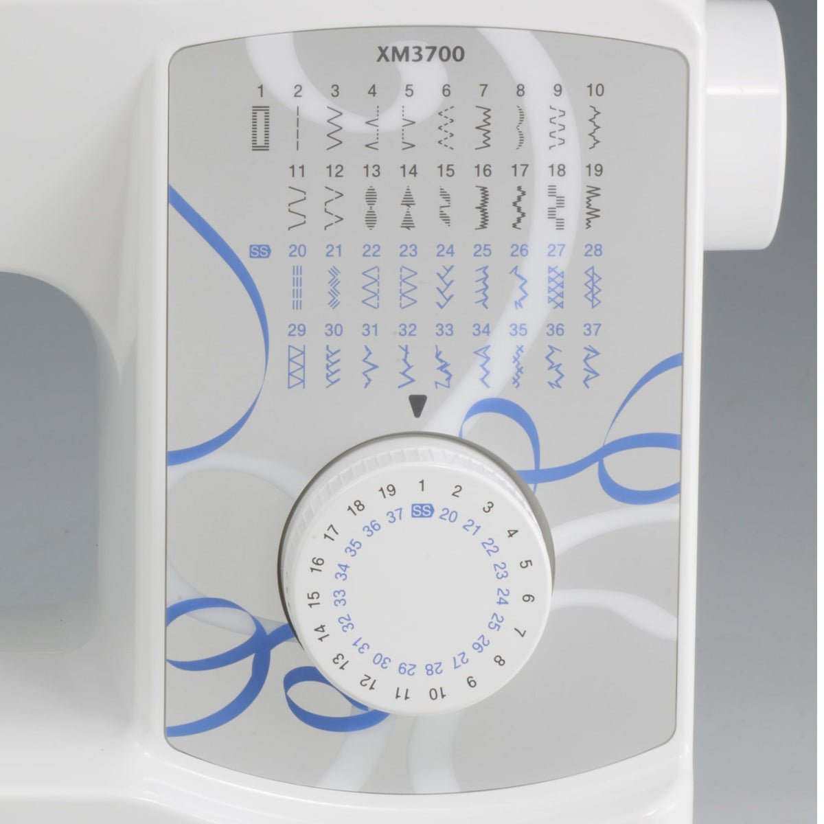 XM3700 sewing machine with 37 built in stitches ideal for beginners and daily sewing projects