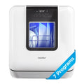 Countertop portable dishwasher 6L built in water tank 7 programs UV hygiene auto door open for apartments RVs