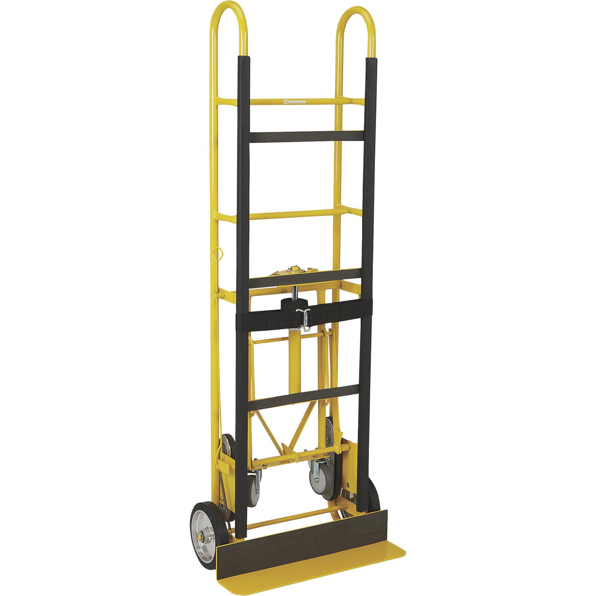Convertible hand truck 1200 pound capacity 2 or 4 wheel design heavy duty utility dolly cart