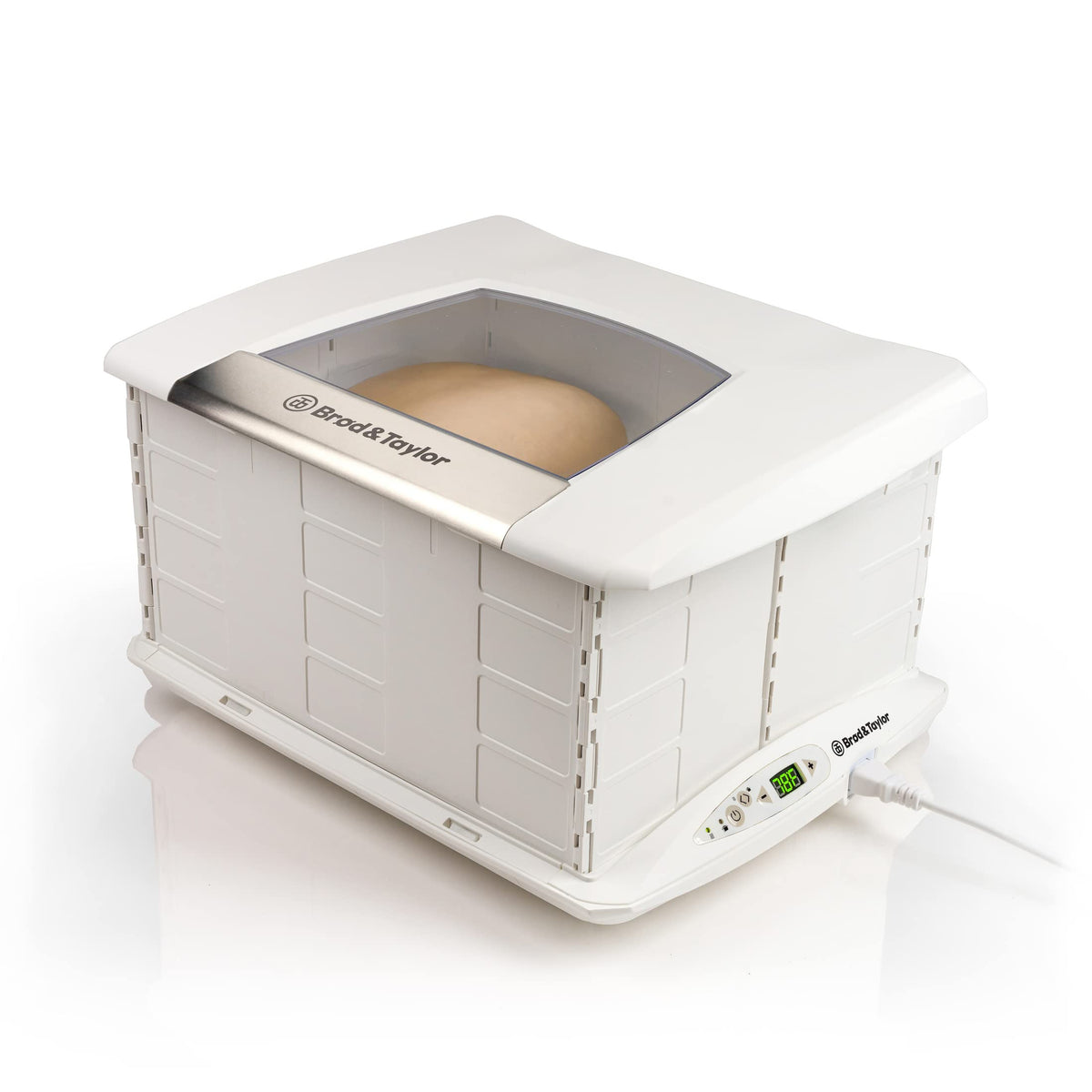 Folding Proofer and Slow Cooker Proofer Version for Bread Dough Fermentation and Food Dehydration
