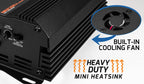 4 Channel Car Audio Amplifier, 2000W, 2 Ohm, 4 x 500W RMS, MDX2000.4