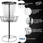 Disc Sports Black Hole Lite 24-Chain Disc Basket with Transit Bag
