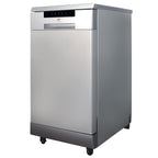SD-9263SSC 18 Inch Portable Dishwasher Energy Star Stainless Steel Compact Dishwasher for RV Apartment Dorm