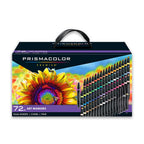 Premier Dual Ended Art Markers Set 72 Assorted Colors Adult Coloring Drawing Art Crafts Bible Study