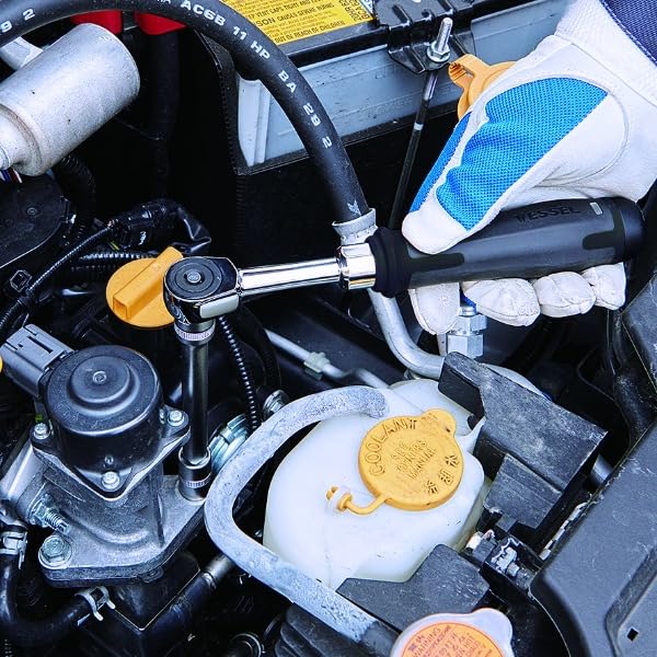 e Assist Mini Ratchet Wrench US Model Compact Electric Powered Tool for Tight Spaces and Repairs