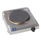 KR-S2 Portable Electric Hot Plate 1500W Cast Iron Single Burner Compact Countertop Electric Cooker