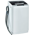 Fully Automatic 2 in 1 Portable Washing Machine 8.8lbs Spinner Combo 1.04 cu.ft 10 Programs Drain Pump