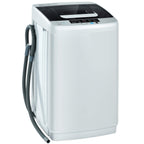 Fully Automatic 2 in 1 Portable Washing Machine 8.8lbs Spinner Combo 1.04 cu.ft 10 Programs Drain Pump