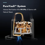 Bottle Washer Pro 4 in 1 Sterilizer Dryer for Bottles Pump Parts Baby Essentials with 60 Detergent Tablets