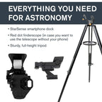 StarSense Explorer LT 114AZ Newtonian Smartphone Guided Telescope for Astronomy Beginners and Adults