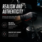 TH8A Shifter H Pattern and Sequential Add On - Racing Simulator Gear Shifter